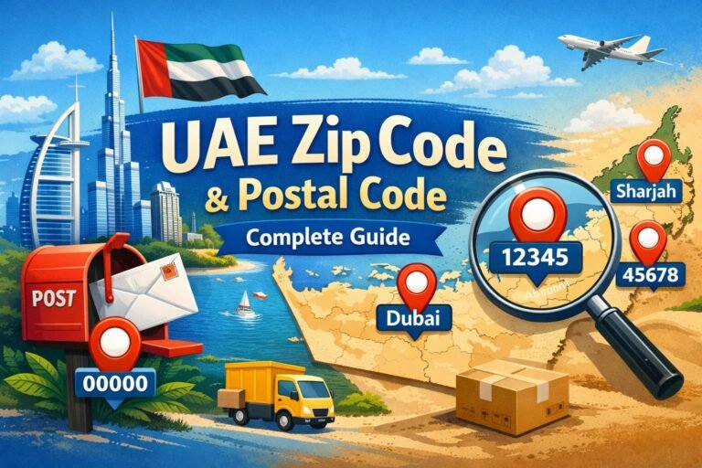 UAE Zip Code & Postal Code — Complete Guide